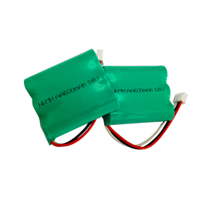 AA 3.6V NiMH充電式電池 <span class=keywords><strong>600mAh</strong></span> おもちゃ用組み立て済みバッテリーパック、カスタマイズ対応 - Product Image 1