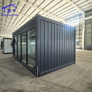 Boutique mobile pliable facile, bar à café préfabriqué, bureau préfabriqué, conteneur modulaire détachable de 40 pieds, 20 pieds, maison miniature à vendre - Product Image 3