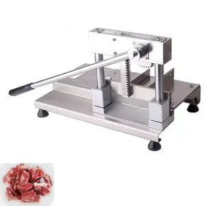 Mesin pemotong daging, mesin pemotong tulang ayam gergaji tulang manual dengan harga terbaik