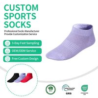 Chaussettes de yoga et de fitness tricotées pour femme, coupe basse, respirantes, antidérapantes, avec doublure intérieure en maille, évacuant l'humidité, personnalisables