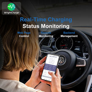 Nouvelle station de recharge pour véhicules électriques 21 kW triphasée certifiée CE CB IP65, contrôlée par page web, pour usage en entreprise, par les gestionnaires de flotte et par les employeurs - Product Image 3