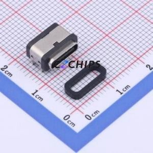 TYPE-C 6PFS 4J-H7.5 IPX8 USB Connector SMD Connector ( Connector Type: Type-C )( Protocol Standard: USB 3.1 )( Gender: Female ) - Product Image 1