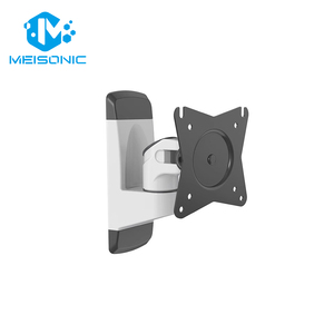 Bras de support mural inclinable à 90 degrés pour écran d'ordinateur LCD AE10W, couleur argent, capacité de charge de <span class=keywords><strong>8</strong></span> kg, 32 pouces, en alliage d'aluminium - Product Image 3
