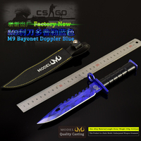 Counter Strike M9 série alliage couteau poignard jouet arme jeu de rôle accessoire arme Niche modèle personnalisé garçon cadeau Collection ornement
