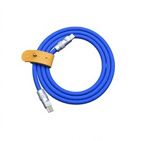 Cable de Carga Rápida Chubby C-C 240W 6A 2026 con Conductor de Cobre Puro y Silicona Gruesa USB-C para iPhone 16/15 Series iPad
