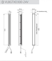 Lumière LED à haute luminosité pour vision industrielle, lumière diffuse, alimentation DCDC et DC inférieur à 75V/AC inférieur à 50V pour caméra industrielle