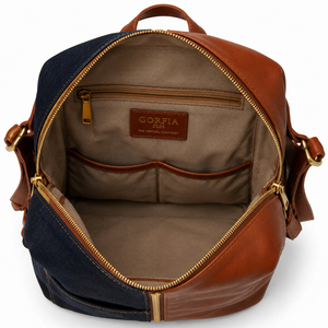 Sacs à dos tendance de grande capacité pour hommes et femmes, fabriqués en matériau PU personnalisé, sont très populaires. - Product Image 5