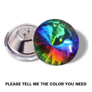 Mới Đến Pha Lê Embellishments Vòng Rhinestone Kim Cương Acrylic Bọc Rhinestone Pha Lê Acrylic Nút Cho Sofa - Product Image 5