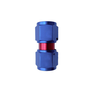 Raccord double femelle Haofa en alliage d'aluminium AN3 AN4 AN6 AN8 AN10 AN12 AN16 pour tuyau d'huile de modification automobile - Product Image 1