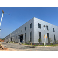 Entrepôt en acier préfabriqué durable |   Bâtiment industriel à faible coût pour le stockage et l'utilisation en usine