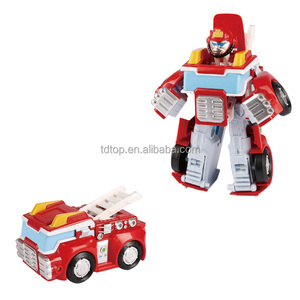 Gran oferta 2 en 1 para juguetes Transformers, <span class=keywords><strong>Robot</strong></span> combinado de plástico, coche y avión, <span class=keywords><strong>Robot</strong></span> DE SEGURIDAD DIY, juguetes para niños - Product Image 3