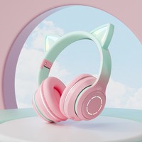 Vente chaude sans fil Cat Ear Gaming Over-Ear Casque RGB Silent Disco Headset ST89M Audifonos Inalambricos P9 Casque