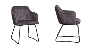 <span class=keywords><strong>Fauteuil</strong></span> en métal Fujia DC-9599, pratique, élégant et économique, pour la maison, avec pieds en fer modernes, pour salon, chambre et salle à manger - Product Image 2