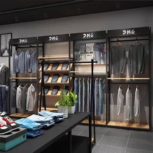 Business men's shirt hangers clothing display rack
