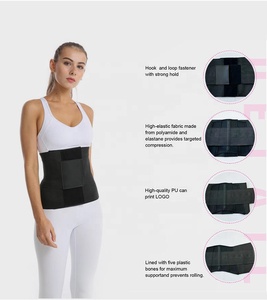 Personnalisé Perdre Du Poids Arracher <span class=keywords><strong>Me</strong></span> Up Sueur Bandage Wrap Taille Formateur Tummy Trimmer Ceinture Ventre Wrap Taille Formateur Ventre Wrap Shaper - Product Image 3