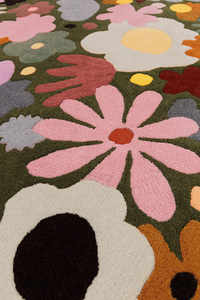Contemporary Hand Tufted <b>Rugs</b> New Zealand Wool Carpet for Stylish Residential Hospitality and Commercial Interior Projects - Product Image 2