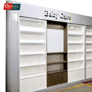 عرض متجر تجاري عداد عرض مستوصف أرفف صيدلية أثاث صيدلية كومبتوير صيدلية - Product Image 2