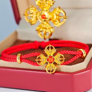 Pendentif en argent 925 UM Jewelry avec agate et filament, plaqué or 18 carats, forme de fleur, pour homme et femme, à porter au quotidien, cadeau d'anniversaire de mariage - Product Image 5