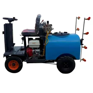 High pressure plunger pump agricultural spray machine 200 Liter orchard sprayer air blast sprayer