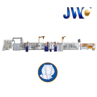 JWC Hochgeschwindigkeits-Windelherstellungsmaschine für Erwachsene, Vollservo-Einwegwindelmaschine, Neuzustand, Papier, Chinesischer Hersteller