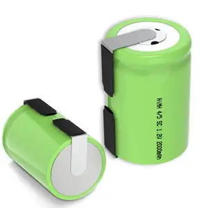 Hoge Kwaliteit Ni-Mh Sc 2500Mah 3000Mah 1.2V Oplaadbare Batterij 3000Mah Sub C Cel Nimh Accu Voor Boorschroevendraaier