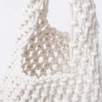 Nouveau Sac à Main en Coton Tressé à la Main, Creux et Ouvert, Résistant à l'Eau, pour Téléphone, Sac de Plage, Idéal pour l'Été et les Bords de Mer