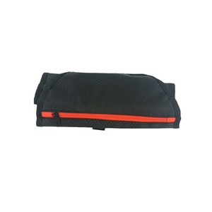 Travel Cosmetic Bag Hanging Rollable <b>Storage</b> Universal For Toiletries Bathroom Home Use Solid Color Rectangle Hook Type - Product Image 5