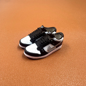 Llavero con forma de zapatilla Aj, modelo <span class=keywords><strong>Dunk</strong></span>, tridimensional, de zapatillas de baloncesto, moderno, caja sorpresa, colgante para bolso, adorno - Product Image 3