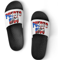 Exquises pantoufles à thème Porto Rico, conçues pour la maison et l'extérieur, un cadeau pour les amis, pantoufles confortables et antidérapantes.