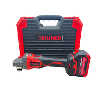 Outils électriques de haute qualité de la marque KUNDI Batterie au lithium Meuleuse d'angle sans balais 100/125 mm