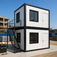Maison conteneur modulaire préfabriquée moderne, pliable en Z, étanche et ignifuge, à installation rapide, la plus vendue