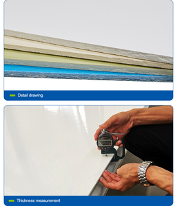 Panel de FRP Personalizable Antideslizante con Núcleo de Madera de Panal de PP, CFRP, GRP, para Casas Móviles, Camionetas de Carga, Camiones, Autocaravanas, Panel de FRP para Pisos - Product Image 6