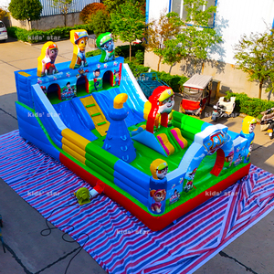 <span class=keywords><strong>Château</strong></span> gonflable d'extérieur pour enfants, structure de jeu gonflable en PVC durable et écologique pour <span class=keywords><strong>le</strong></span> divertissement - Product Image 1