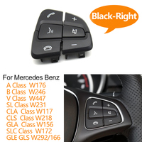 Boutons de commande du menu du volant de la voiture pour Mercedes Benz a B GLA GLS GLE V Class W176 W246 W156 W166 W447 W117 W218 W292