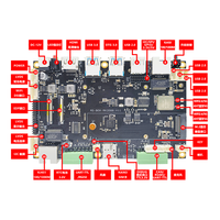 Carte de développement Rockchip RK3588 à huit cœurs, kit Rongpin RD-BOX-RK3588, 2/8/16 Go de RAM, 32/64/128 Go de stockage, GPU Mali G61 MP4, Android