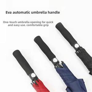 Parapluie de golf coupe-vent surdimensionné pour homme, double ouverture automatique, manche long droit, idéal pour impression de logo publicitaire - Product Image 3