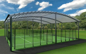 Cancha DE TENIS Whale Sports <span class=keywords><strong>Padel</strong></span> con tienda eléctrica Diseño de montaje rápido Valor por dinero <span class=keywords><strong>Villa</strong></span> Court - Product Image 4