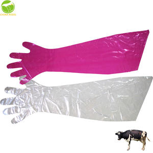 Gant jetable d'insémination d'examen de bras long prévenir l'infection long gant vétérinaire pour vétérinaire - Product Image 1
