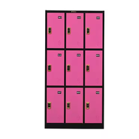 Casier de rangement de salle de gym pour carte/bracelet de parc aquatique Serrure à capteur Casier de vestiaire d'étudiant de l'école Casier de personnel de bureau