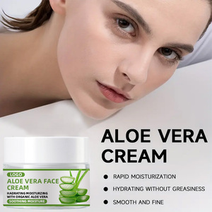Crème hydratante naturelle OEM à marque privée, enrichie en Vitamine E, Glycérine, Thé Vert, Beurre de Karité, Collagène, Anti-rides, Réparatrice, à l'Aloe Vera pour le visage - Product Image 5