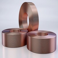 Tube en cuivre ETP C10200 Imperial 58 pouces ASTM B170 pour unité de climatisation de toit, tuyauterie vierge Huaxin Roofing