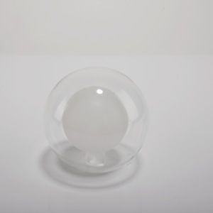 <span class=keywords><strong>Abat</strong></span>-<span class=keywords><strong>jour</strong></span> sphérique en verre soufflé borosilicate transparent 3.3 à double paroi du fabricant OEM pour plafonniers muraux traditionnels et modernes - Product Image 2