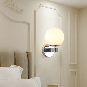 Nouveau Style métal led support décoratif chambre d'hôtel mur nordique simple moderne lumière et ombre lampe - Product Image 1