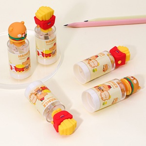 Taille-crayon en silicone cré<span class=keywords><strong>atif</strong></span> en forme de lapin et d'ours, taille-crayon pour enfants, petit cadeau en gros - Product Image 2