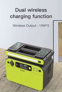 เครื่องกำเนิดไฟฟ้าพลังงานแสงอาทิตย์แบบพกพาสำหรับใช้ภายนอกอาคาร 110v 220v กำลังไฟ 180w 300w 500w 700w 1000w พร้อมแผงโซลาร์เซลล์แบบพกพา - Product Image 3