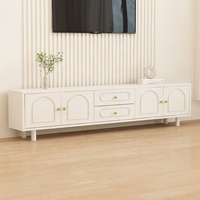 Meuble TV moderne de luxe en bois Stand by Me avec support mural flottant pour mobilier de bureau, design durable