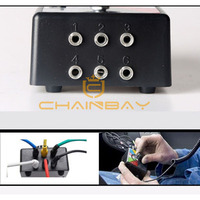 Stéthoscope électronique six-en-un six canaux Chen Bei CB-10032, prise 1/2, batterie rechargeable, garantie 1 an, outil de réparation automobile