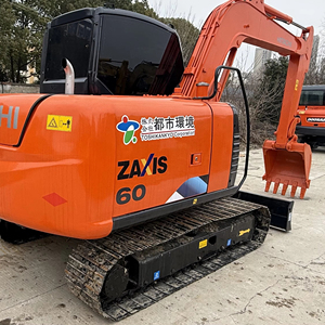 Miniexcavadora Hitachi ZX60 Usada, Excavadora Pequeña Japonesa, Buen Estado, Pocas Horas de Trabajo - Product Image 2