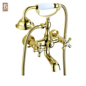 Ensemble de robinetterie de <span class=keywords><strong>douche</strong></span> pour <span class=keywords><strong>baignoire</strong></span> de <span class=keywords><strong>style</strong></span> rétro, <span class=keywords><strong>style</strong></span> téléphone antique - Product Image 5