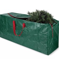 Sac de rangement pour arbre de Noël-Convient aux arbres de vacances jusqu'à 9 pieds-Grande boîte de rangement pour arbre de Noël
